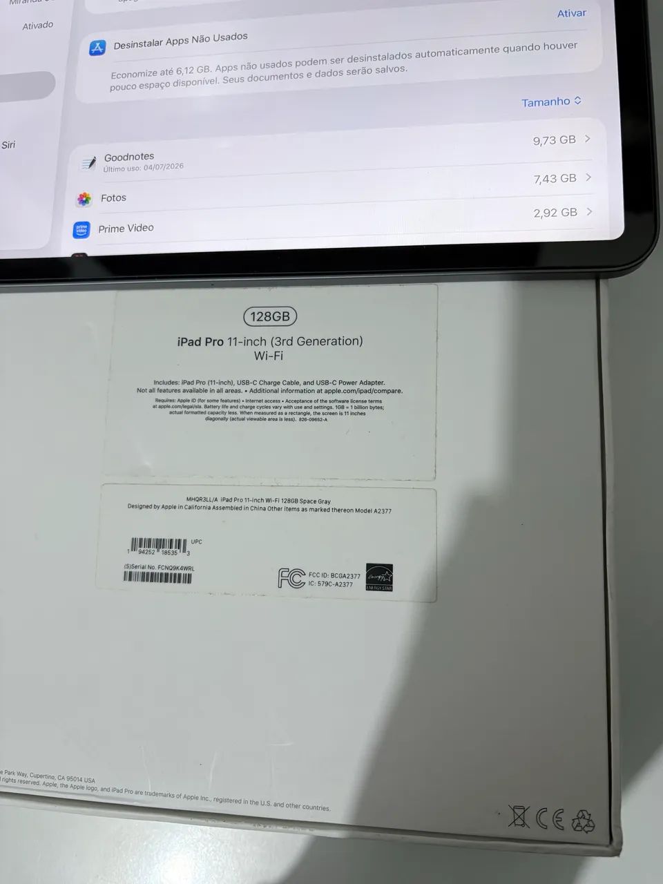 iPad Pro 11 polegadas 3ªGeração 128GB - Foto 4