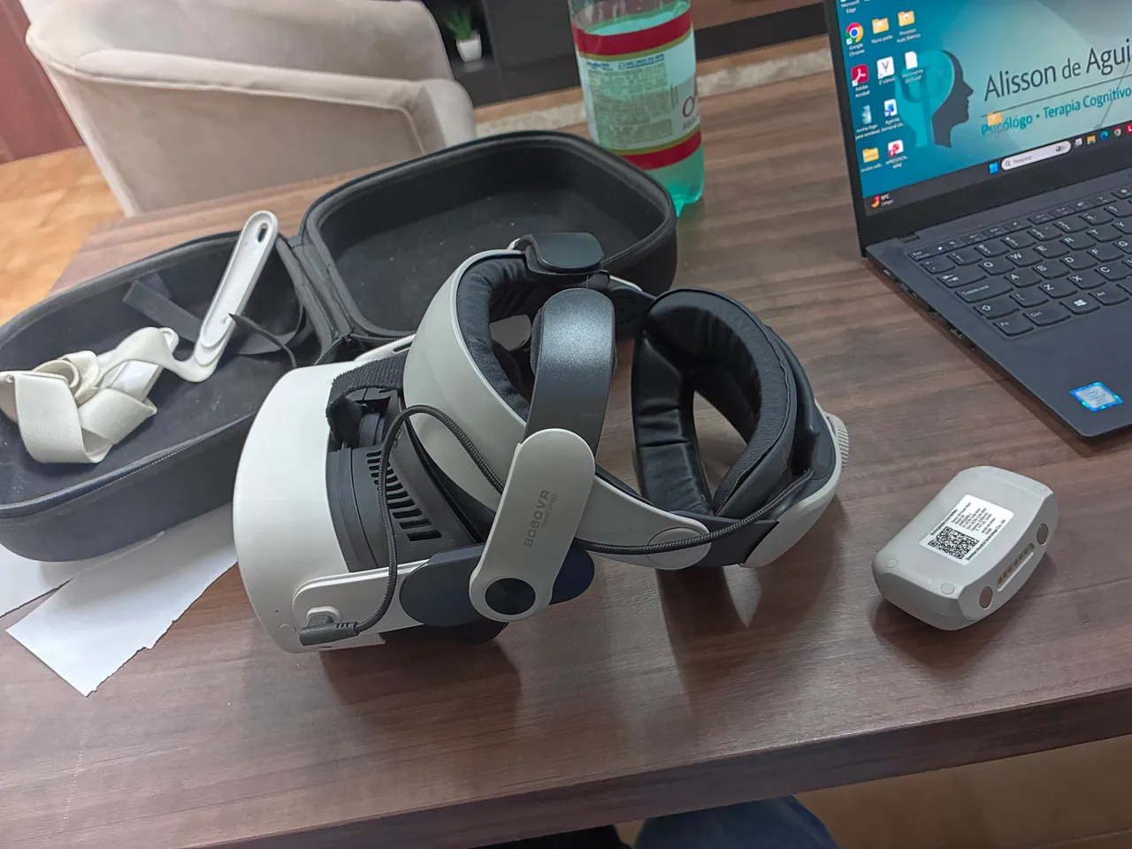 Meta Quest 3s com Bobo VR M3 Pro - Peças e Acessórios de Vídeo