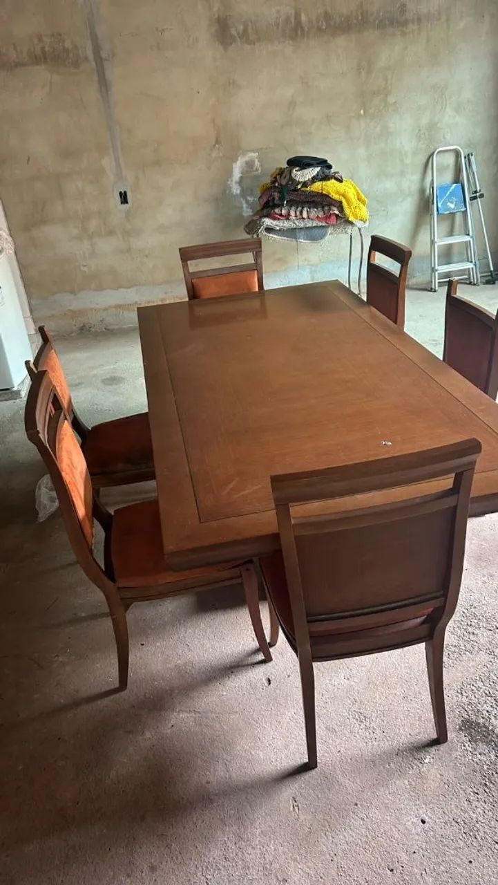 Mesa de madeira 10 lugares   - Foto 3