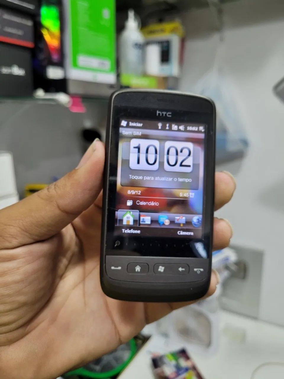 HTC Touch 2 Windows Mobile - Relíquia para Coleção - Funcionando