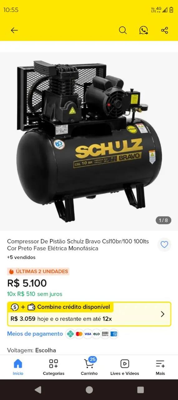 Compressor Bravo 