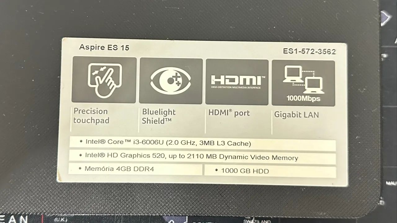 Vendo Notebook Acer  - Foto 2