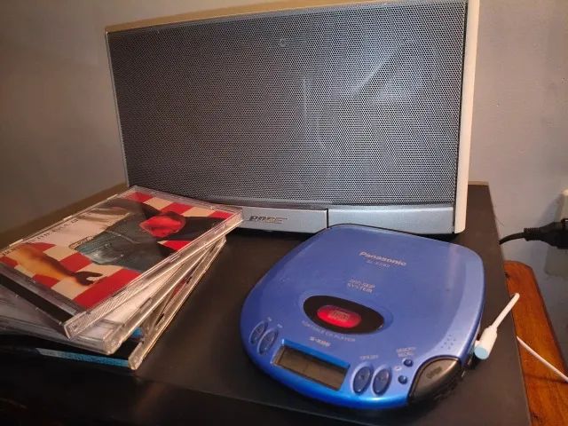 CD Player / Discman Panasonic SL-S292 - com proteção de impacto