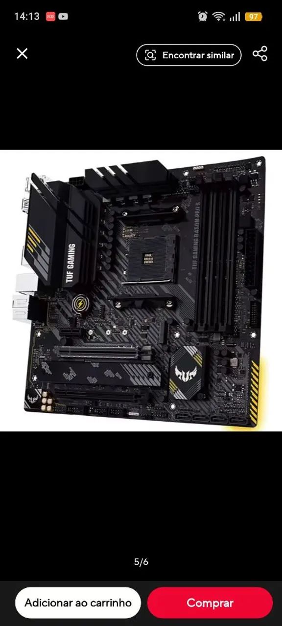 B450 pro s Asus tuf gaming  - Foto 2