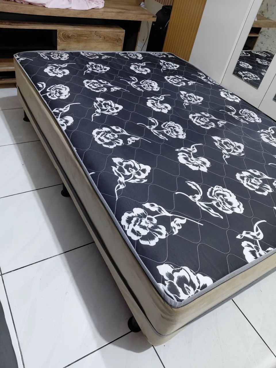 Cama box casal 