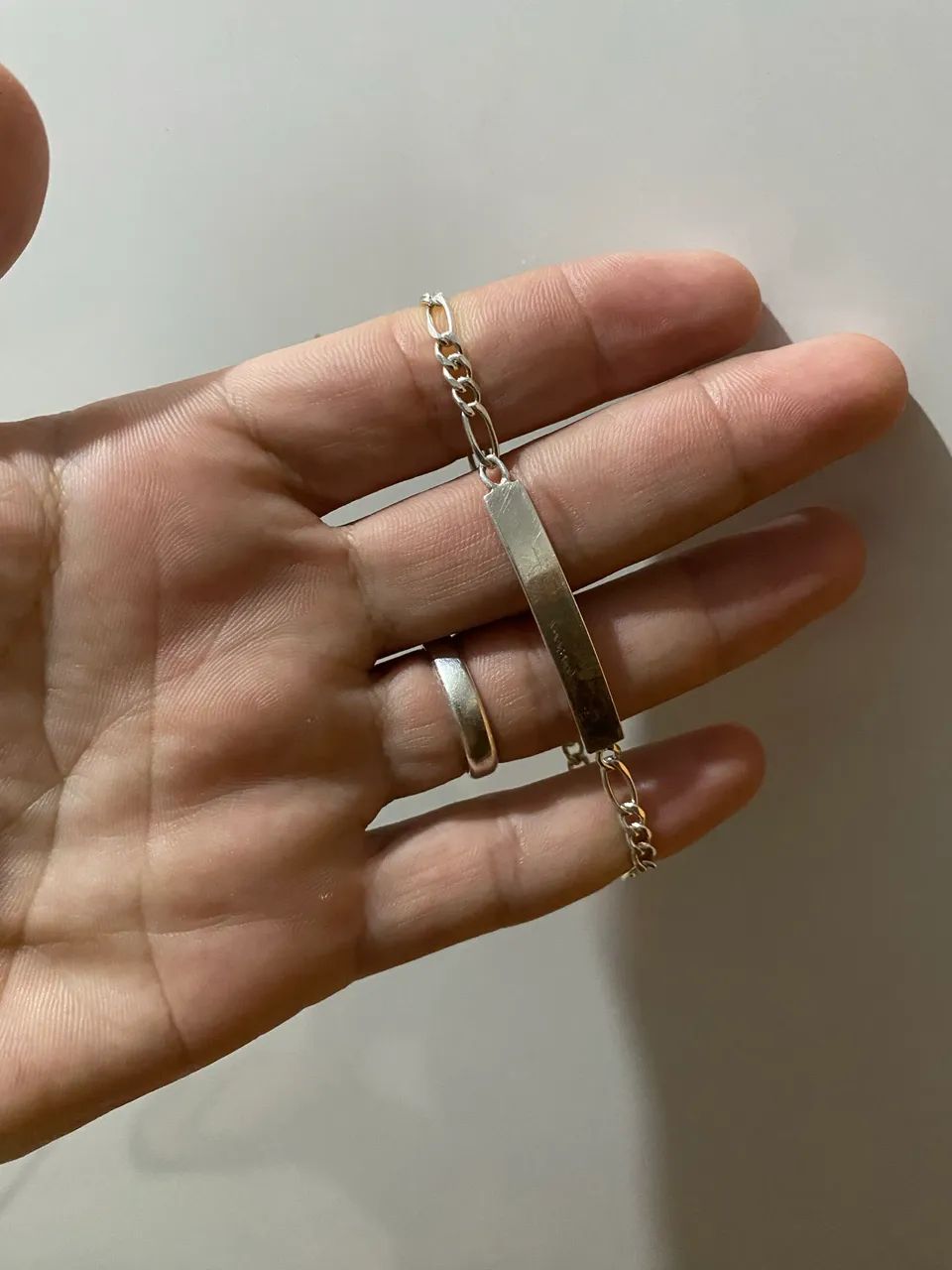 Pulseira de prata  - Foto 4