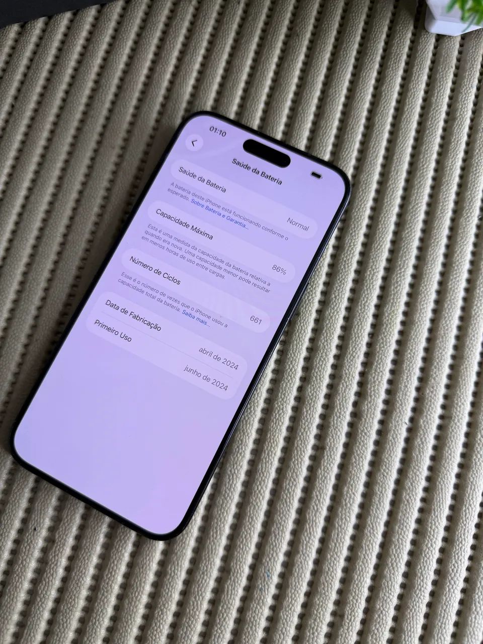 Iphone 15 Pro max 256GB bateria 86% oportunidade  - Foto 5