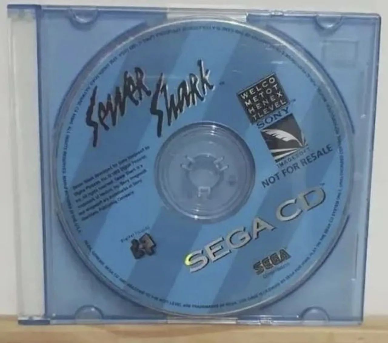 Jogo de SEGA CD - SEWER SHARK