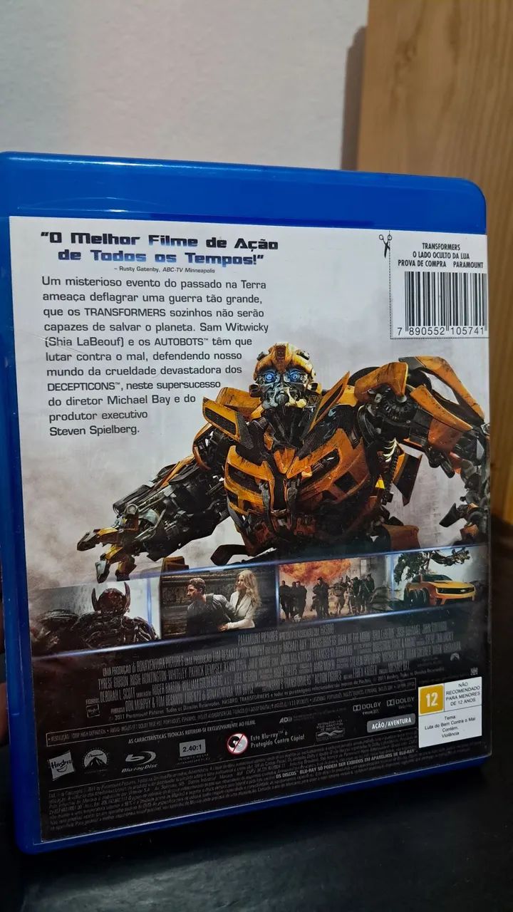 Blu Ray Transformers - Lado Oculto da Lua - Foto 2
