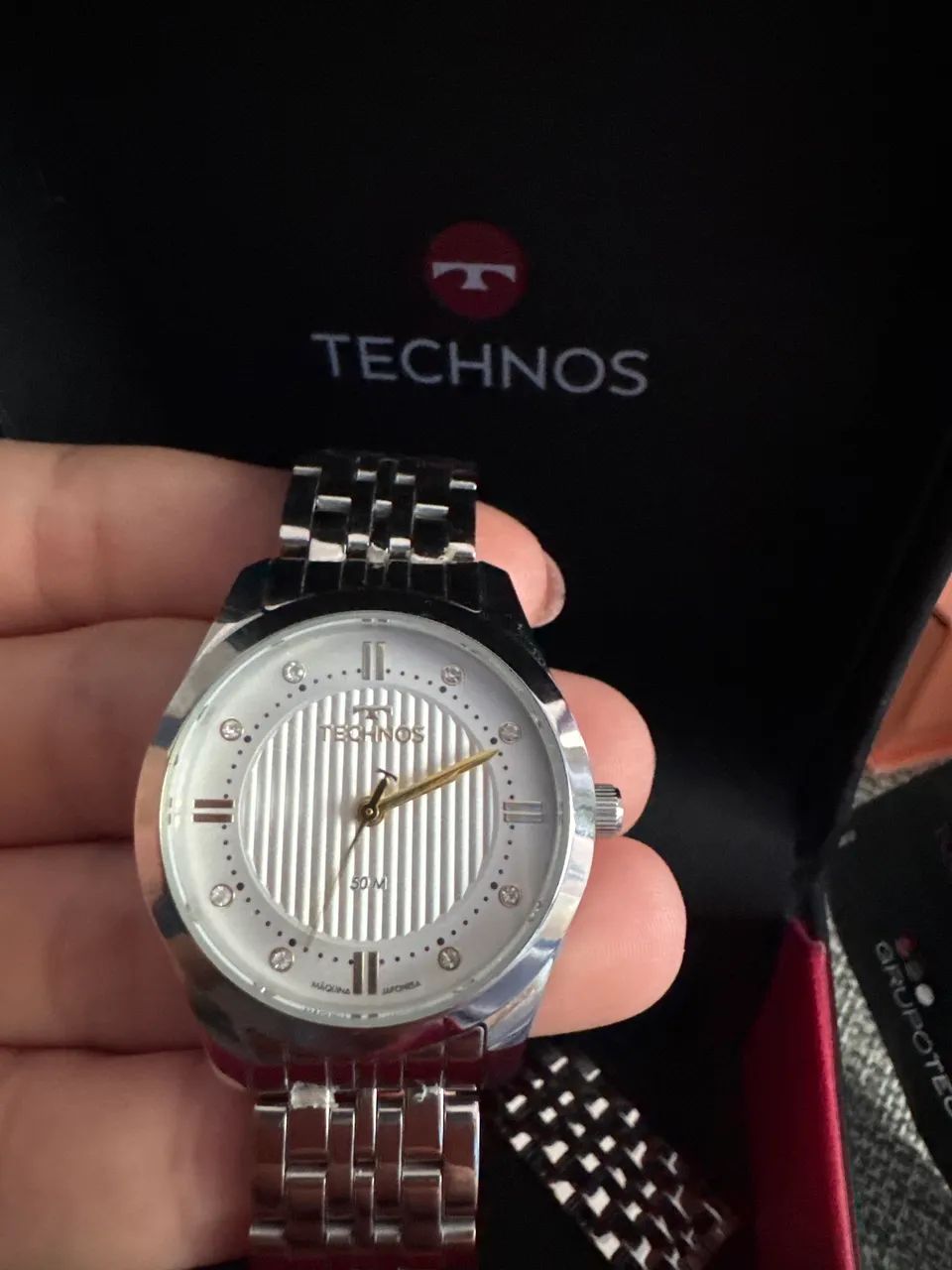 Relógio Technos Feminino Boutique Prata