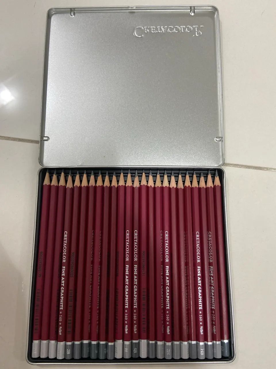 CRETACOLOR FINE ART ORIGINAL IMPORTED GRAPHITE PENCIL SET