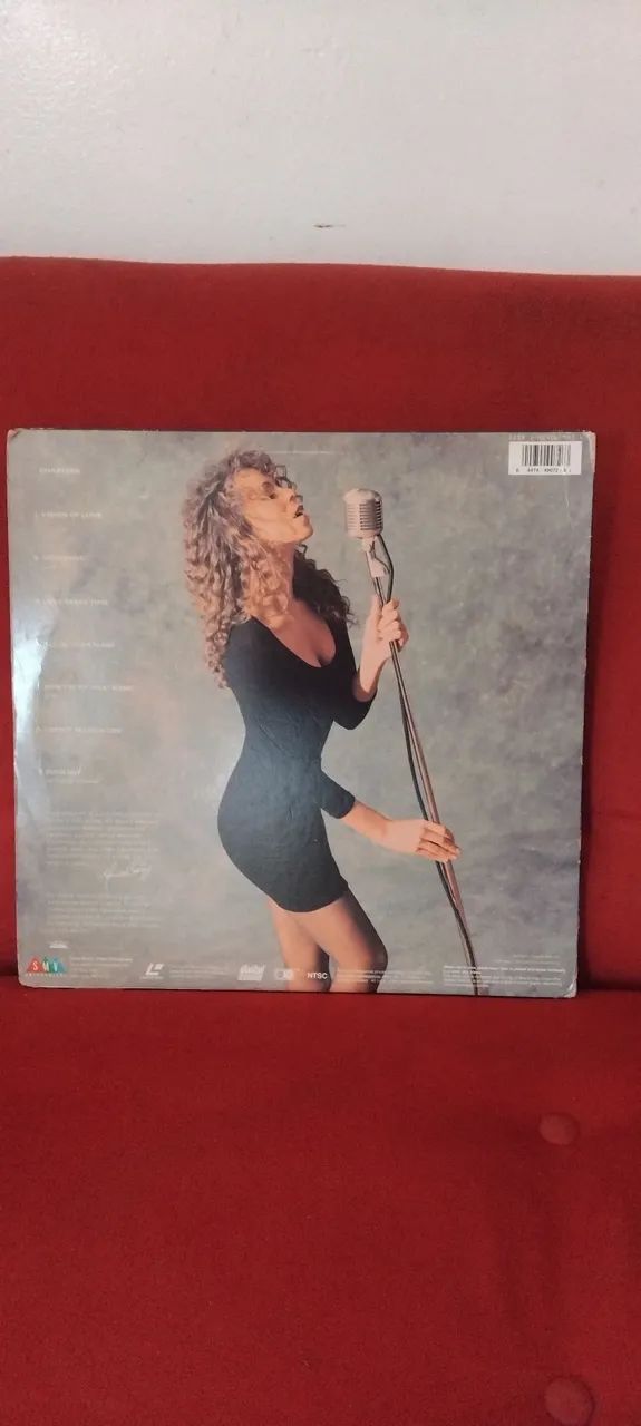LD Laser Disc Mariah Carey The First Vision - Foto 2