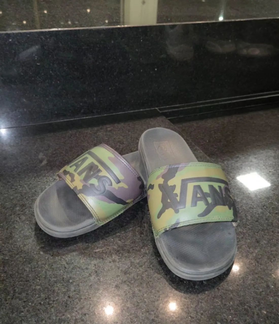 Chinelo Vans Mn La Costa Slide Camuflado/Verde - Foto 2