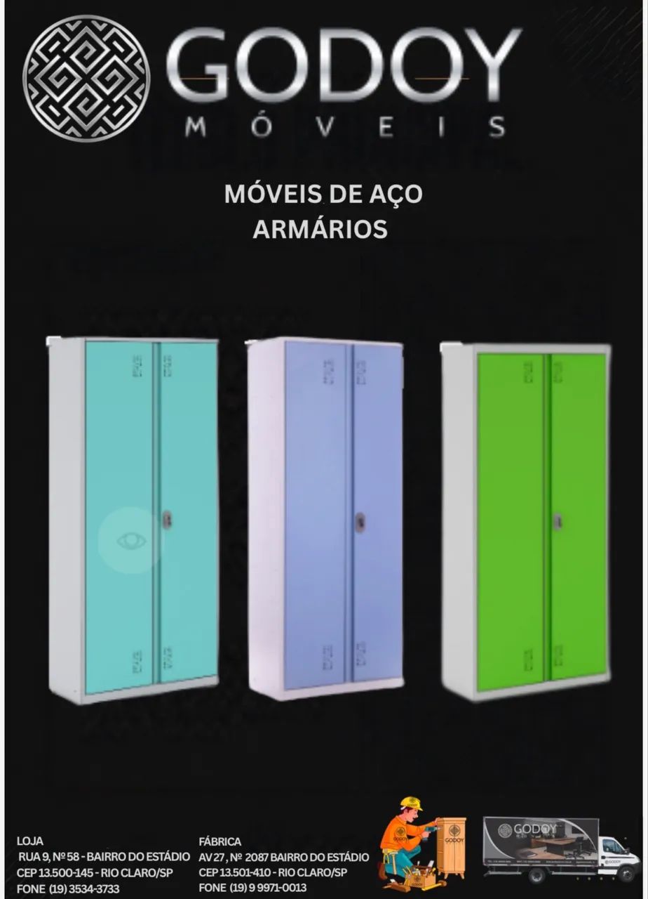 Armarios de aço
