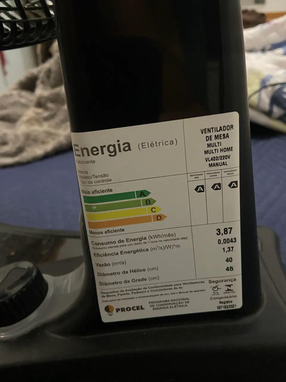 Ventilador  - Foto 3