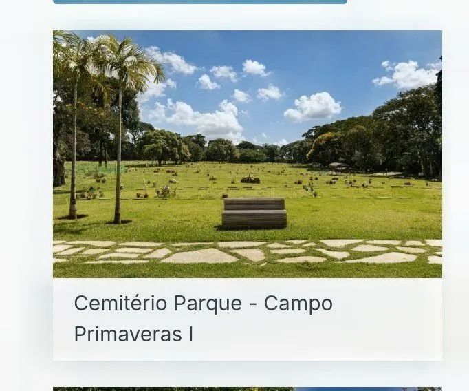 Jazigo cemitério Primaveras 1