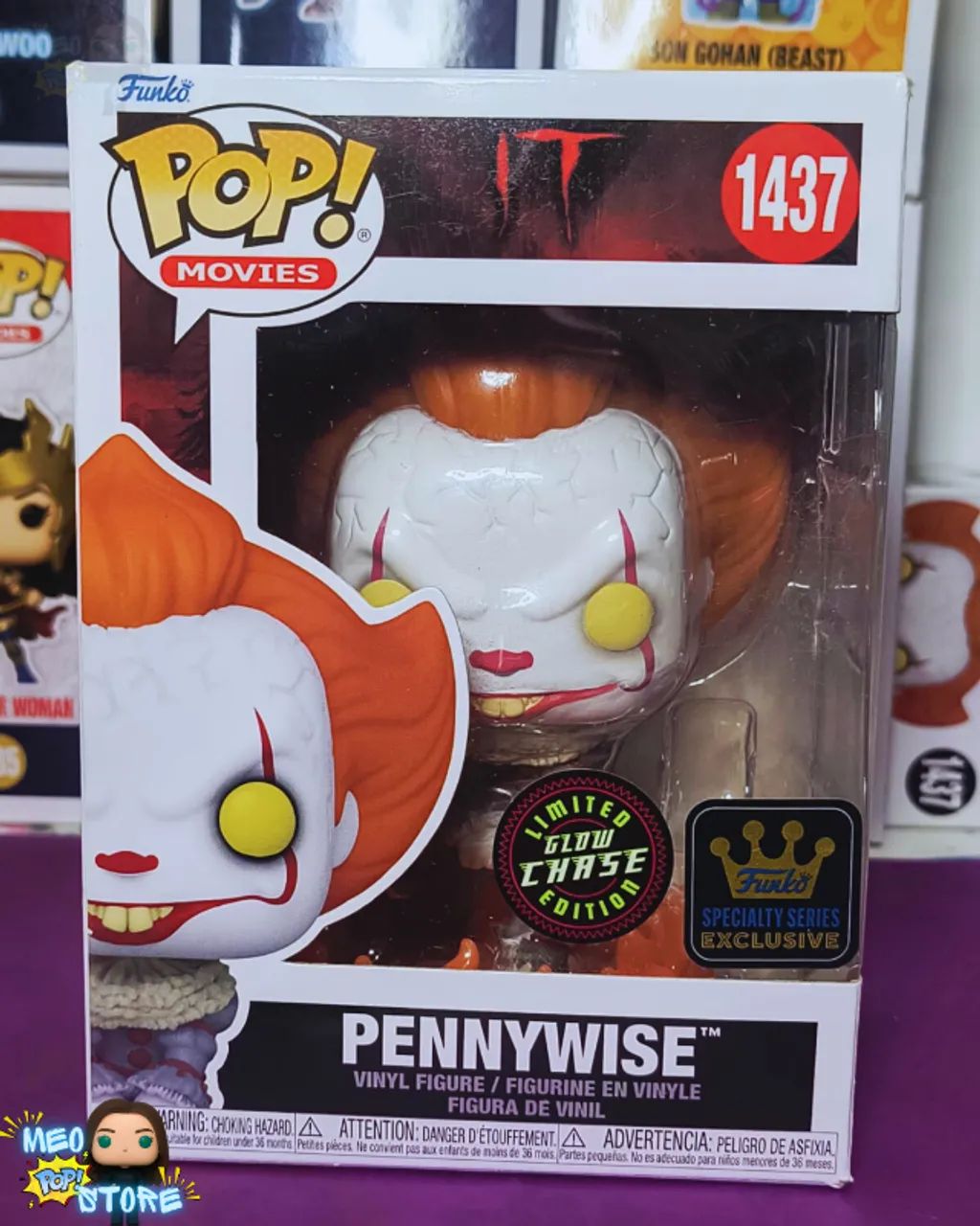  Funko Pop Pennywise - Chase - Pennywise - #1437
