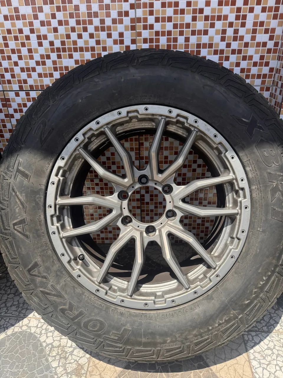 Rodas off road aro 18 novíssimas  - Foto 3