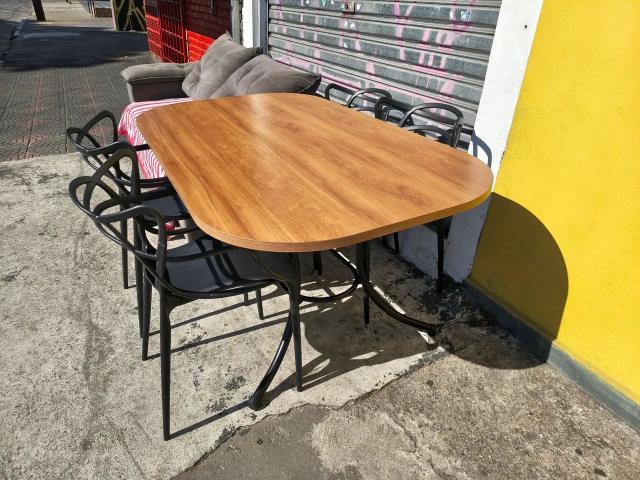 Mesa de jantar com 4 cadeiras Allegra - Foto 4