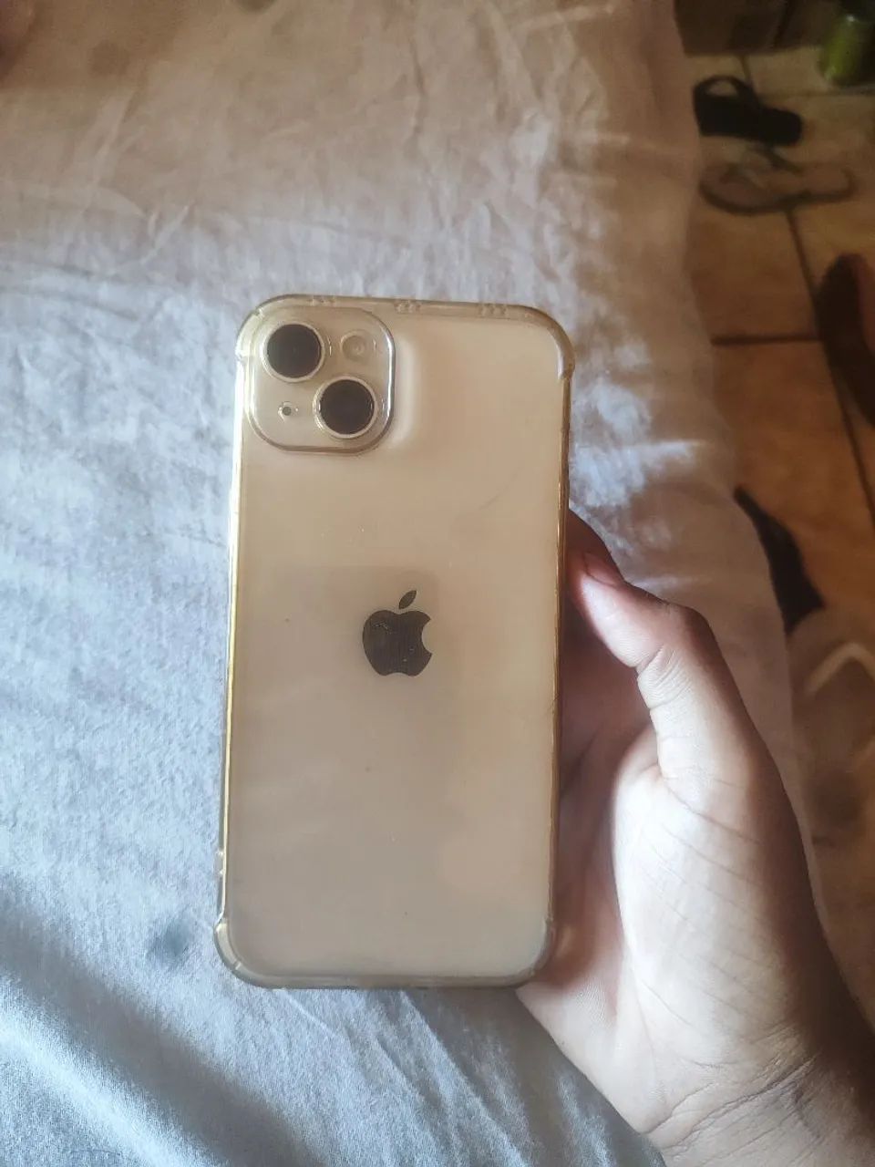 Vendo iPhone 14 plus branco  - Foto 3