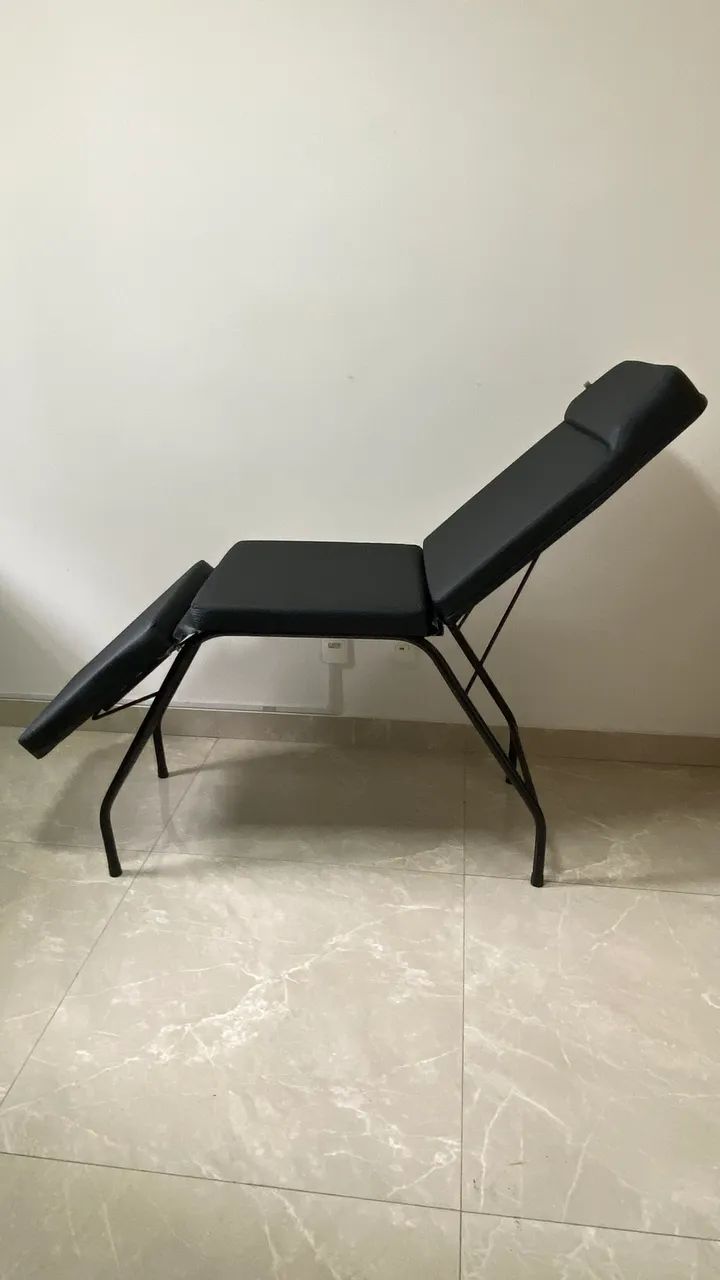 Maca dobrável 3 partes Preta  - Foto 5