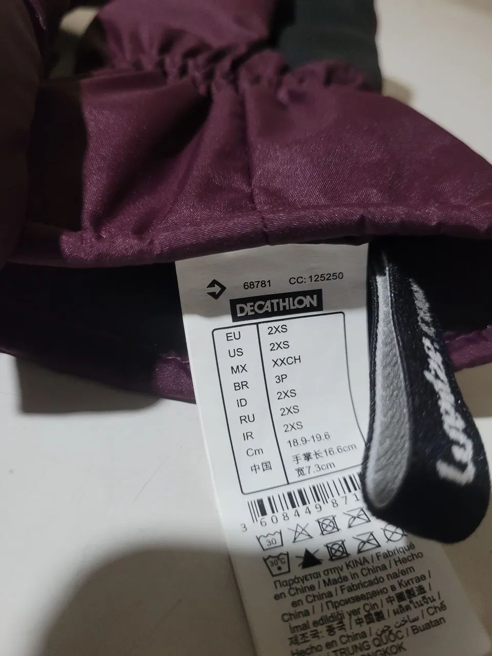 Par de Luvas de Neve - Decathlon - P - Foto 2