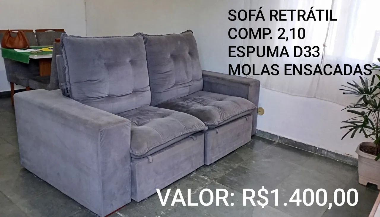 Sofá Retrátil 