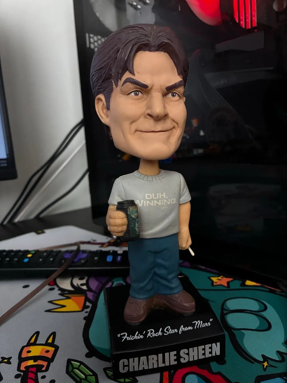 Charlie Sheen bubblehead - Foto 2