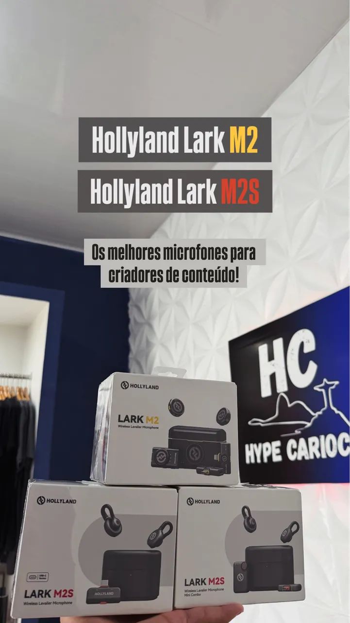 Microfone Hollyland Lark M2 LACRADO