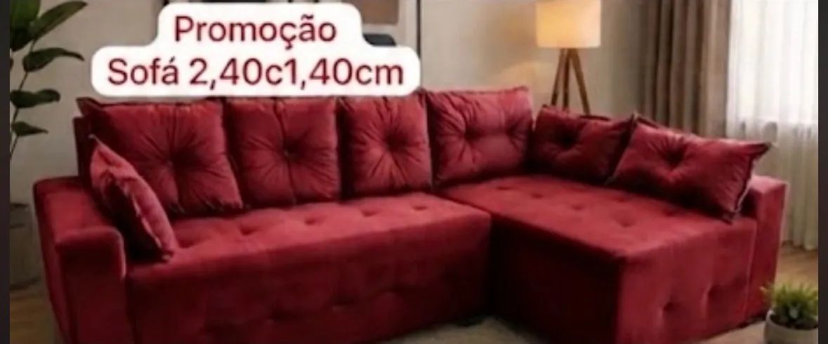 Promoção Sofá Braço Longo Cores Variadas  - Foto 2