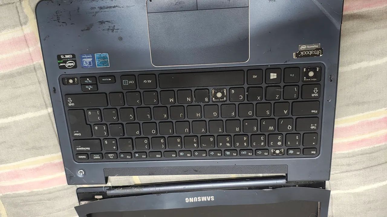 Notebook Samsung np530 para peça  - Foto 2