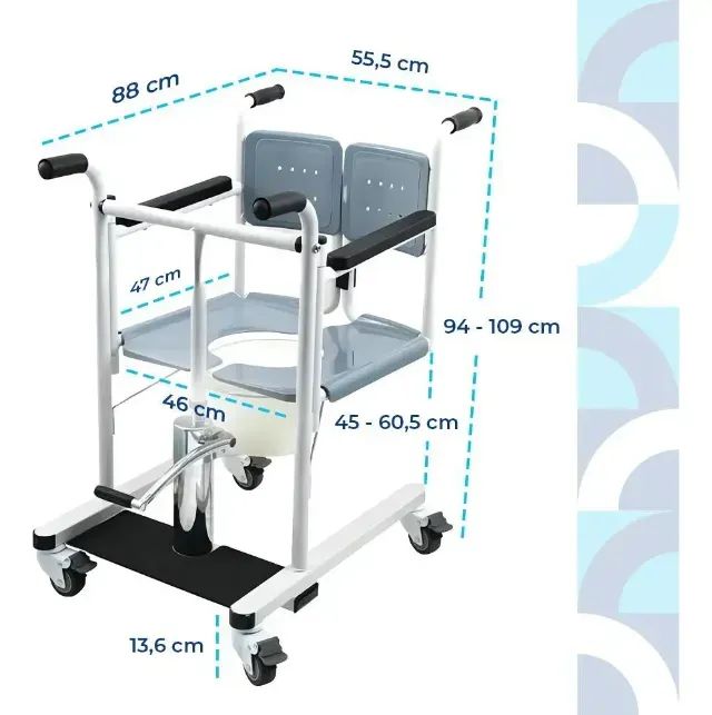 cadeira de passagem para deficientes - Foto 2