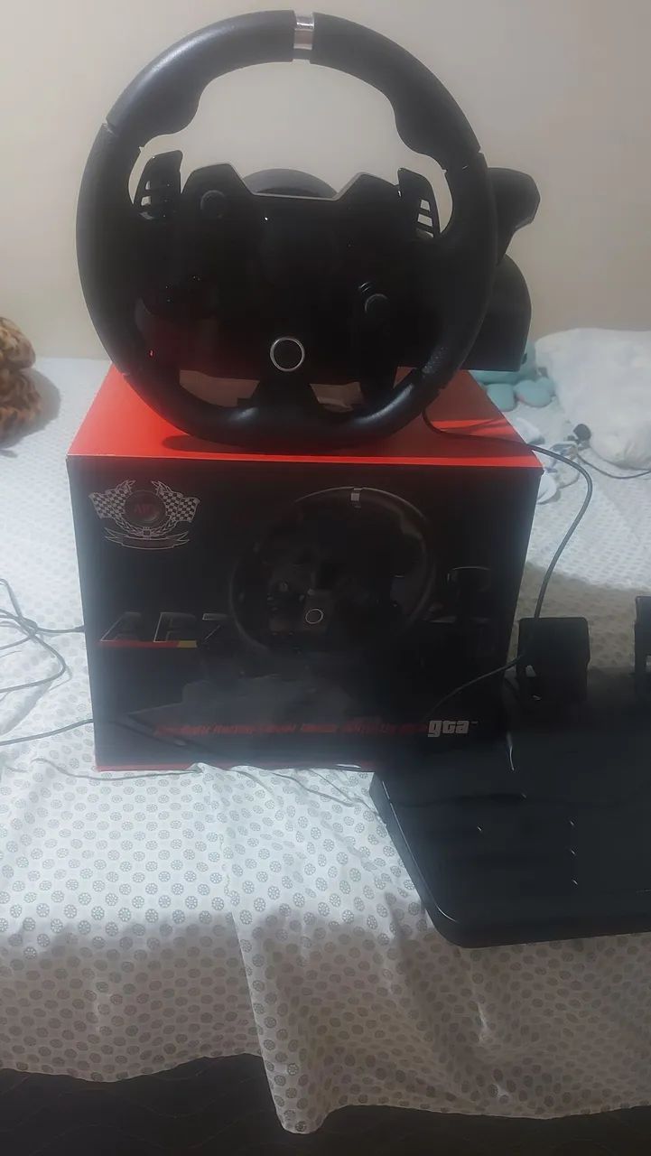 Vendo volante+pedal para PC e Xbox  - Foto 2