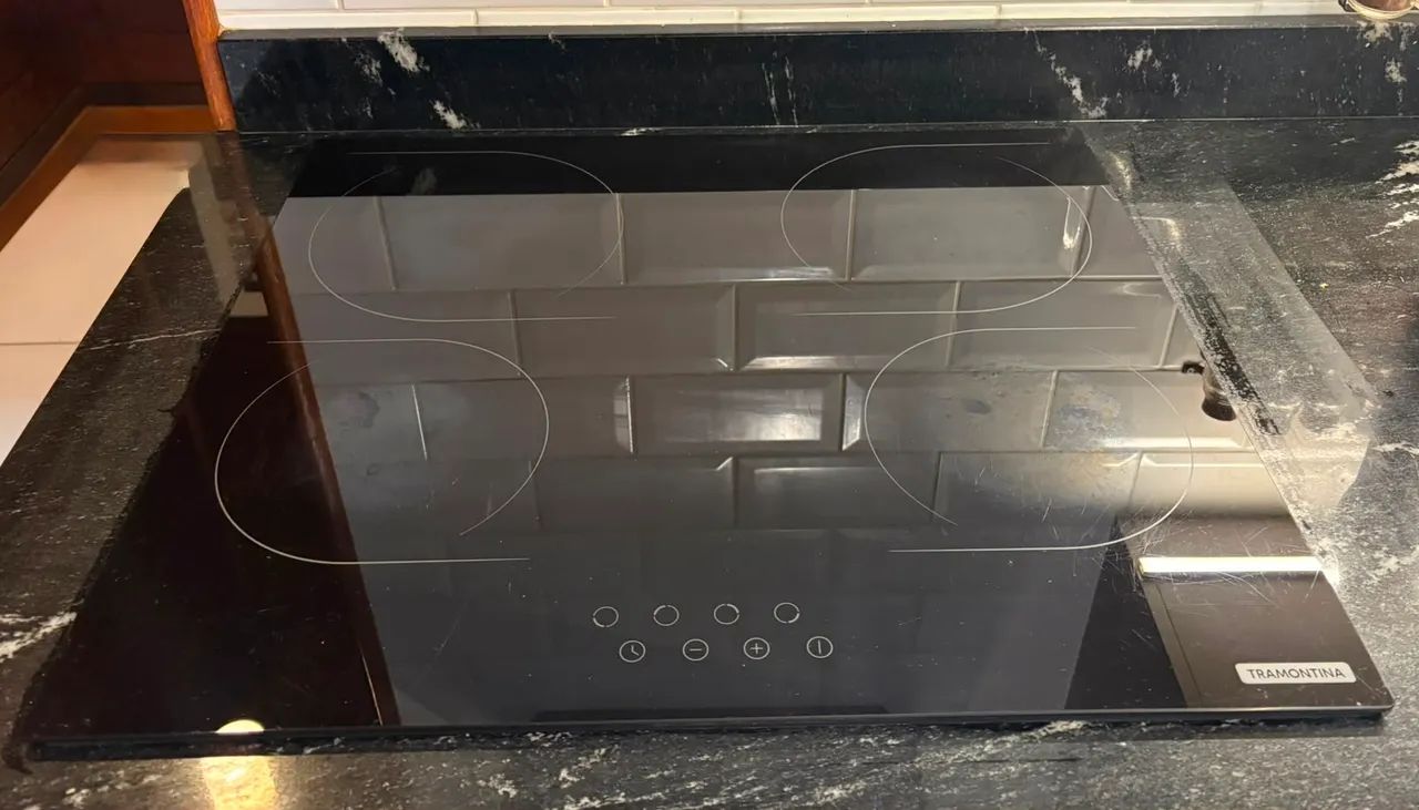 Cooktop Elétrico Tramontina - New Square Touch - 4EV60 220V