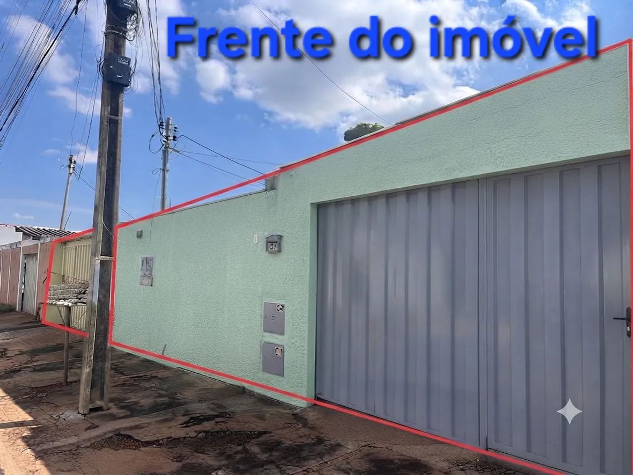 Casa + BARRACÃO no recanto das minas Gerais 