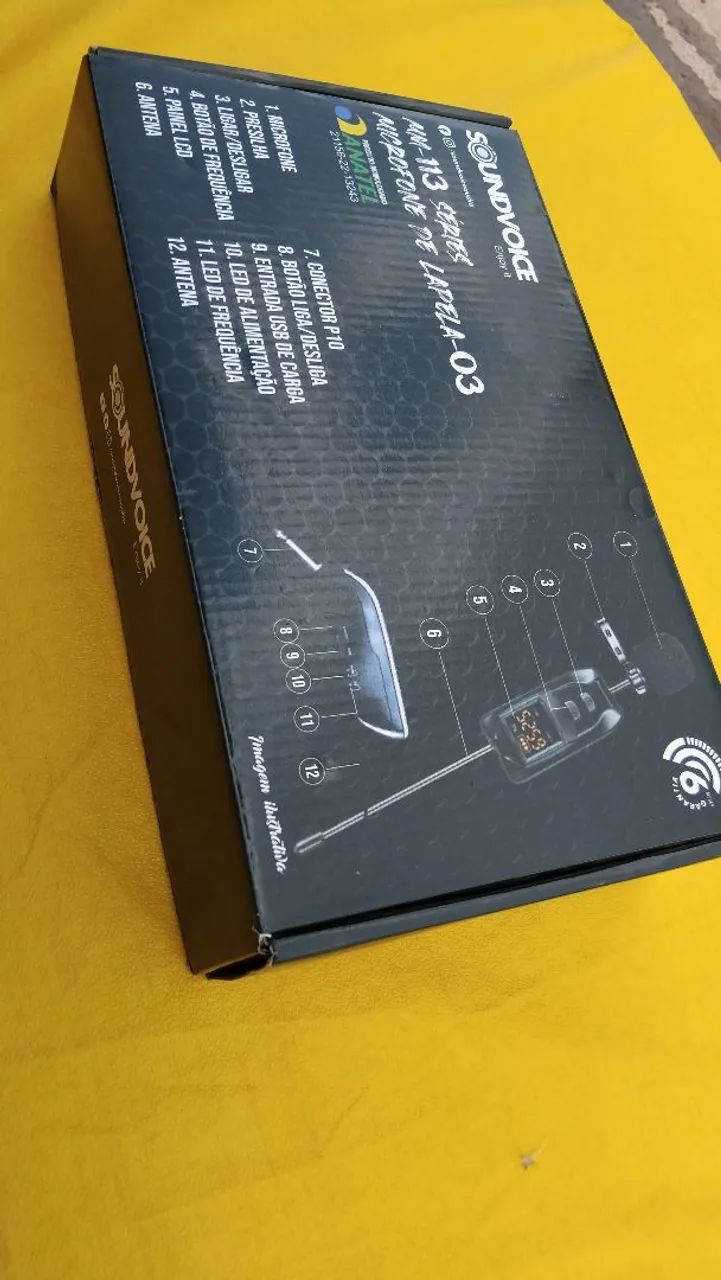 Microfone sem fio 
