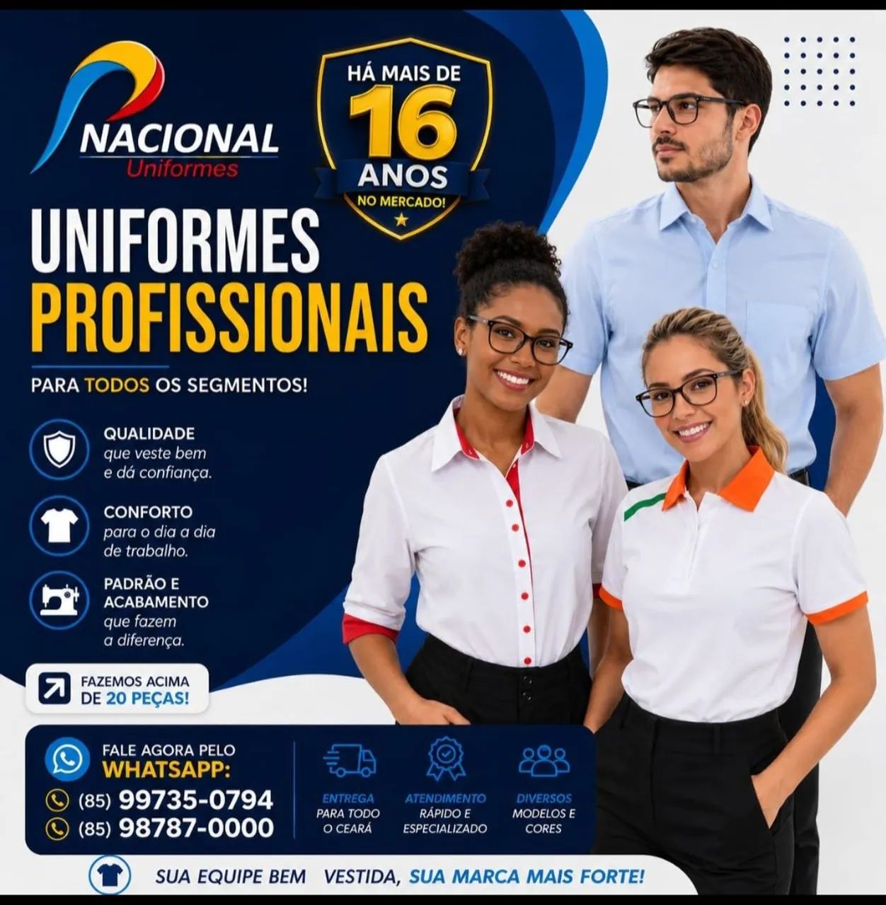 Fardamentos 16 anos de tradição e qualidade  - Foto 5