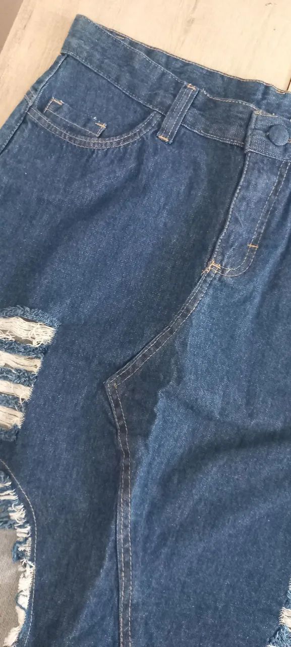 Duas saias jeans tam GG novas - Foto 5