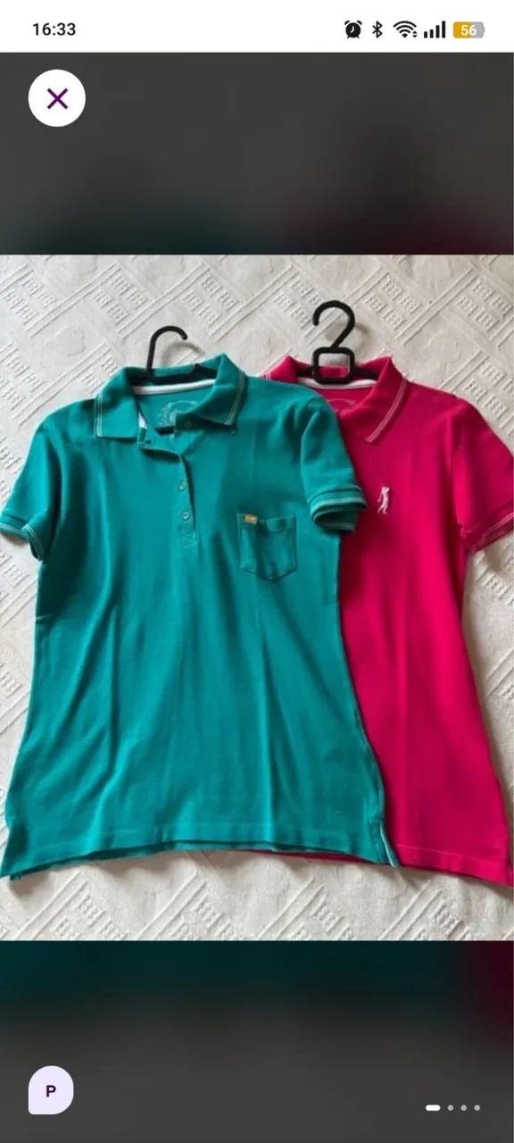 duas camisa polo