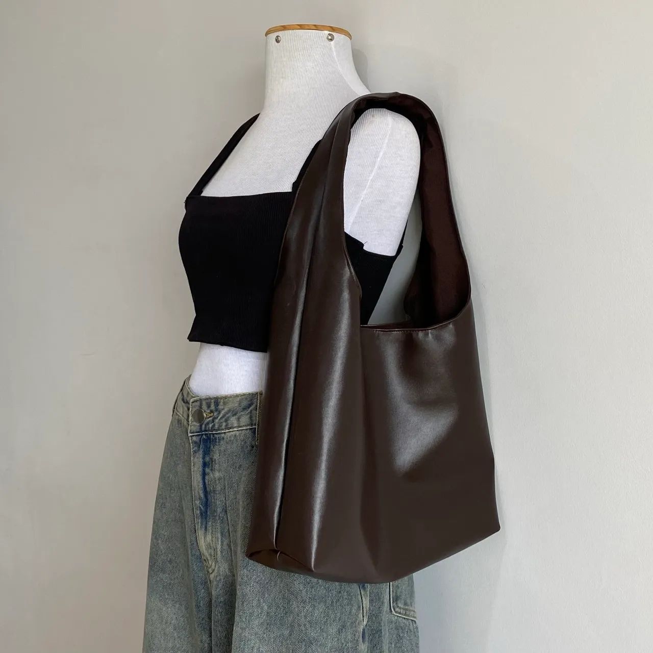 Bolsa Maxi marrom