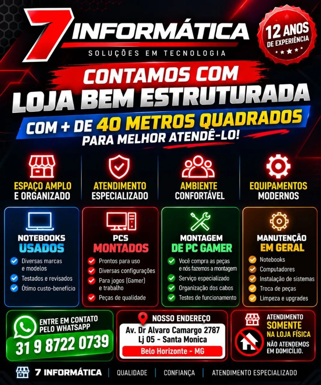 Montagem e manutenção de pcs e notebooks. - Foto 3
