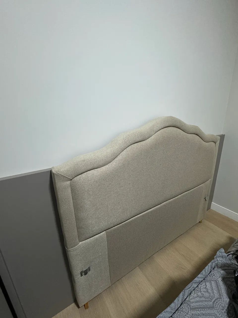 Cabeceira de cama QUEEN em Linho - Foto 2