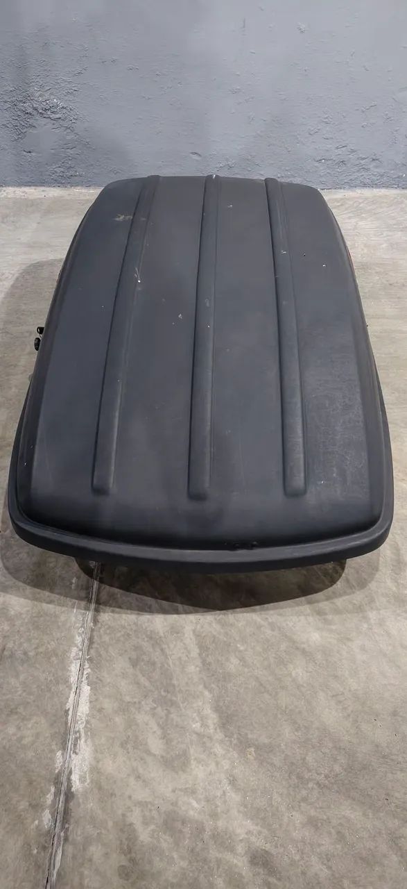 Bagageiro de teto preto Camper 360 Litros