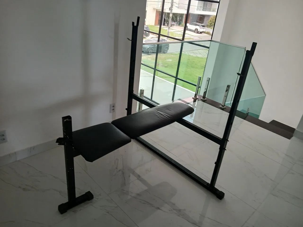 Banco supino exelent estado valor 350 reais - Foto 4