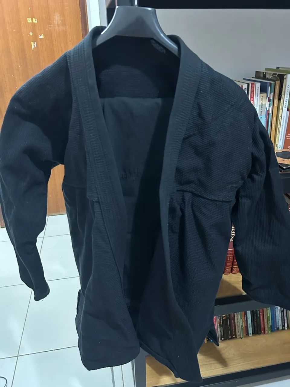 Kimono jiu-jítsu preto - Foto 2
