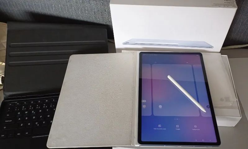 Samsung Tab S10 Fe Plus na Garantia com Acessórios Troco
