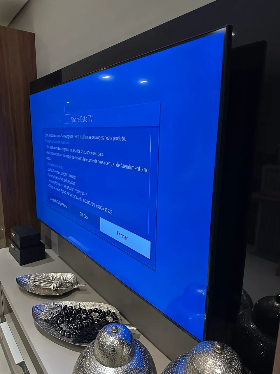 Smart TV LED 4k 65? Samsung UN65AU7700GXZD - Foto 2