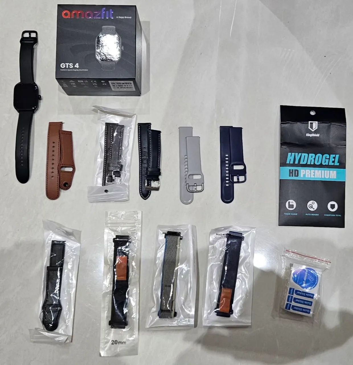Amazfit GTS 4 Preto - Excelente Estado