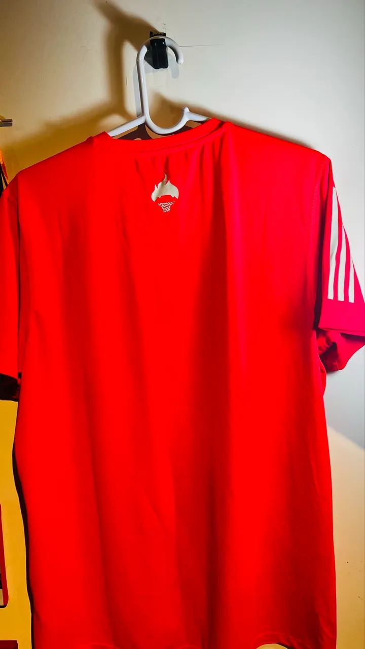 Camiseta adidas climacool rosa  - Foto 2