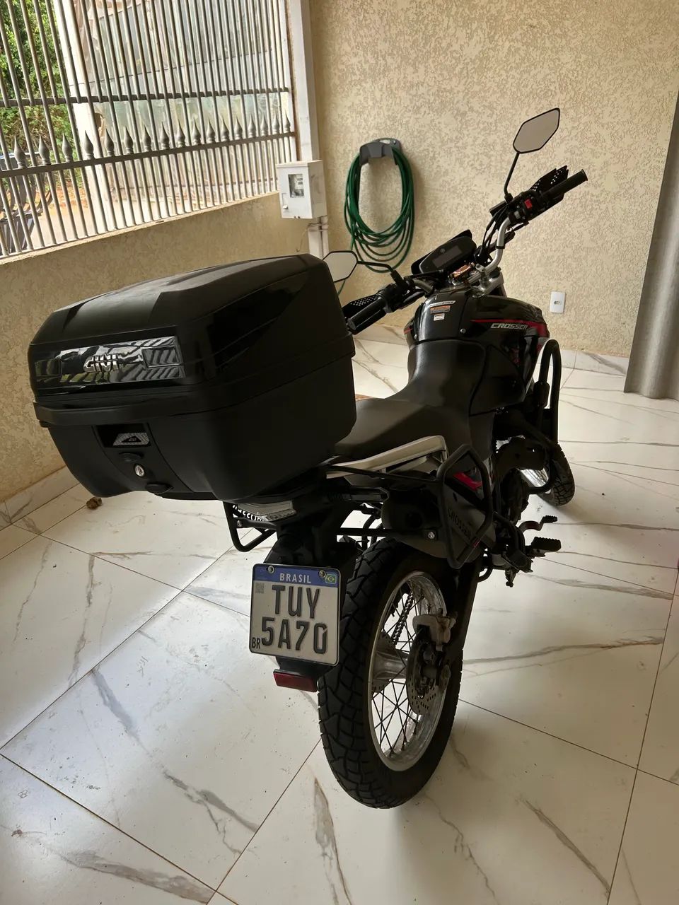 Crosser 150 com acessórios e báu.  - Foto 3